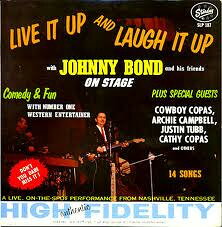 米LP Johnny Bond Live It Up And Laugh It Up With Johnny Bond And His SLP187 Starday Records /00260