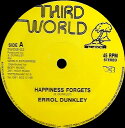 【中古】英12” Errol Dunkley Happiness Forgets TWDIS02 Third World /00250