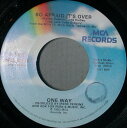 【中古】米7” One Way So Afraid Its Over MCA52324 MCA Records /00080(2)