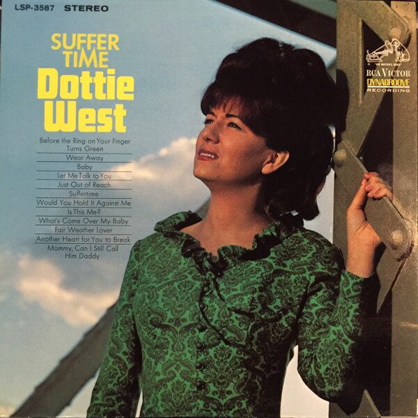 【中古】米、加LP Dottie West Suffer Time LSP3587 RCA Victor /00260