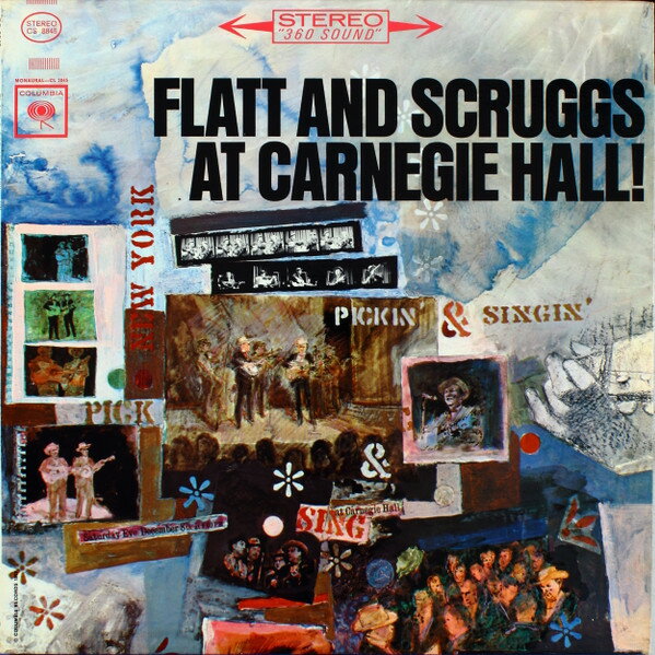 【中古】米LP Flatt & Scruggs At Carnegie Hall CS8845 COLUMBIA /00260