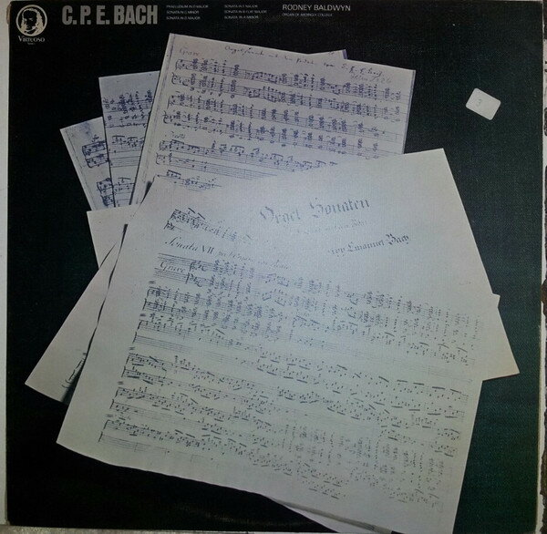 【中古】英LP C.p.e. Bach / Rodney Baldwyn Organ Of Ardingly College TPLS13014 PYE /00260