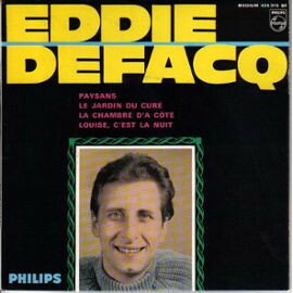 【中古】ベルギー7” Eddie Defacq Paysans / Le Jardin Du Cure / La Chambre Da Cote / 434315BE PHILIPS /00080