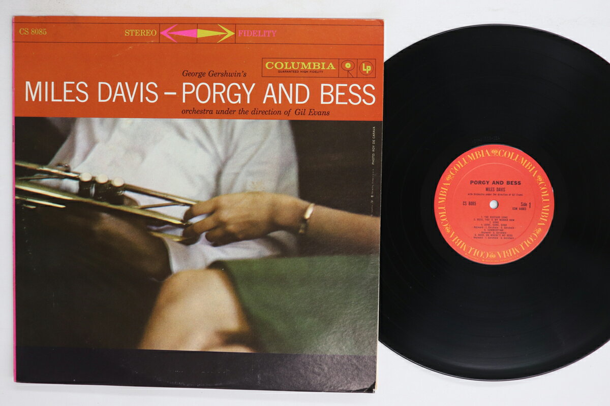 【中古】米LP Miles Davis Porgy And Bess CS8085 COLUMBIA /00260