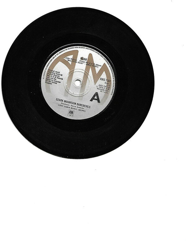 Artist Name: F - 【中古】7” Ozark Mountain Daredevils The Red Plum AMS7261 A&M /00080