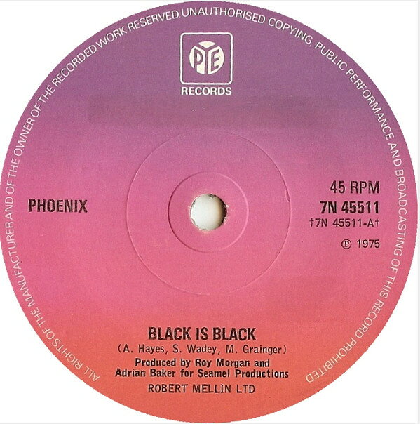 【中古】7” Phoenix Black Is Black 7N45511 PYE /00080