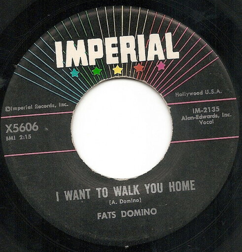 【中古】米7” Fats Domino I Want To Walk You Home / Im Gonna Be A Wheel Some X5606 Imperial /00080 【中古】米7” Fats Domino I Want To Walk You Home / Im Gonna Be A Wheel Some X5606 Imperial /00080