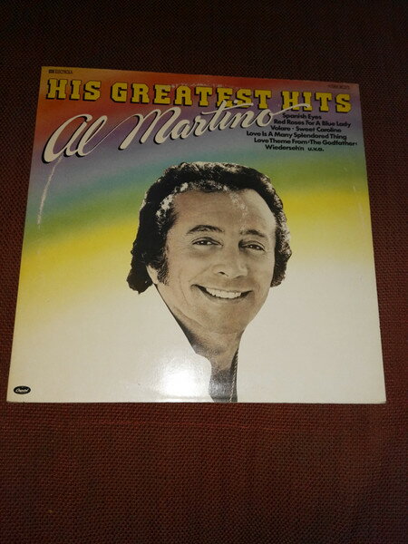 楽天レコードシティ 楽天市場店【中古】独LP Al Martino His Greatest Hits 1C06486371 Capitol Records /00260