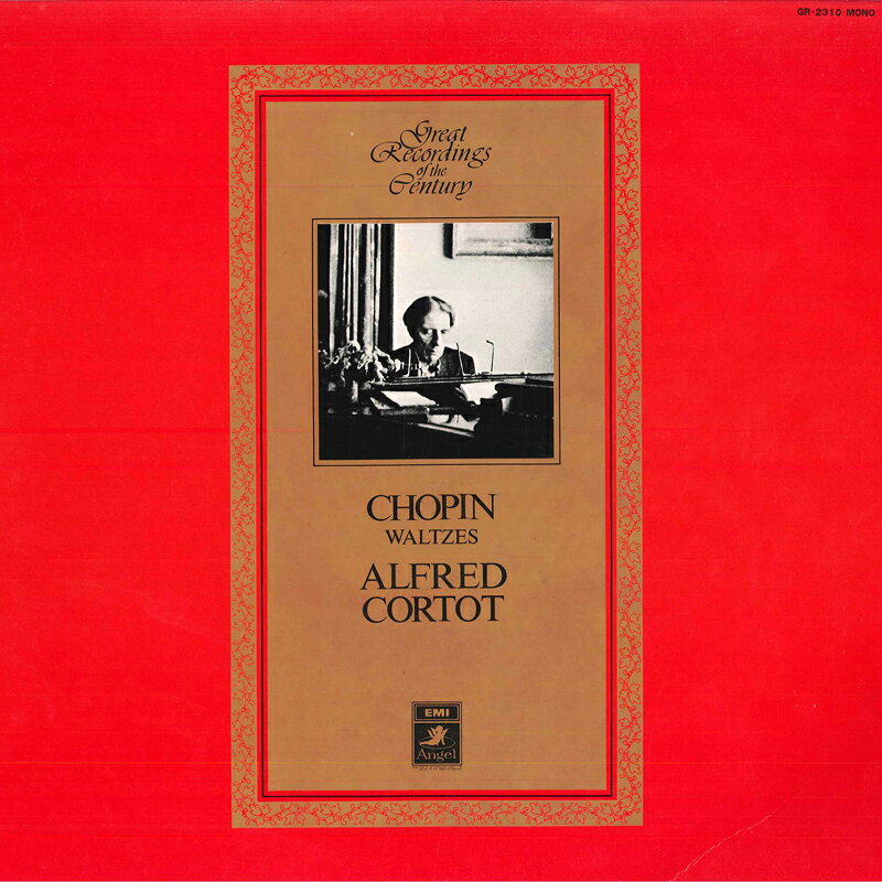 【中古】LP アルフレッド・コルトー ショパン: ワルツ集 全14曲 GR2310 ANGEL /00260