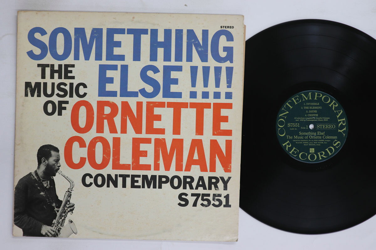 【中古】LP Ornette Coleman Something Else!!!! S7551 CONTEMPORARY