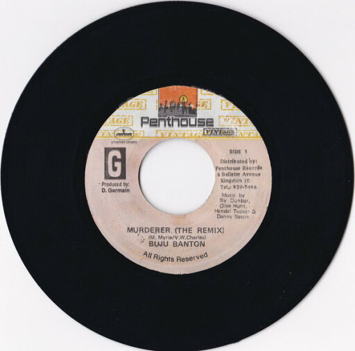 【中古】ジャマイカ7” Buju Banton Murderer (The Remix) NONE Penthouse Vintage /00080 【中古】ジャマイカ7” Buju Banton Murderer (The Remix) NONE Penthouse Vintage /00080
