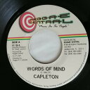 【中古】ジャマイカ7” Capleton Words Of Mind RC105 Reggae Central /00080