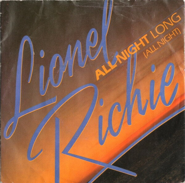 【中古】英7” Lionel Richie All Night Long (All Night) TMG1319 Motown /00080