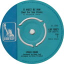 【中古】英7” Vikki Carr It Must Be Him (Seul Sur Son Etoile) LBF15027 Liberty /00080
