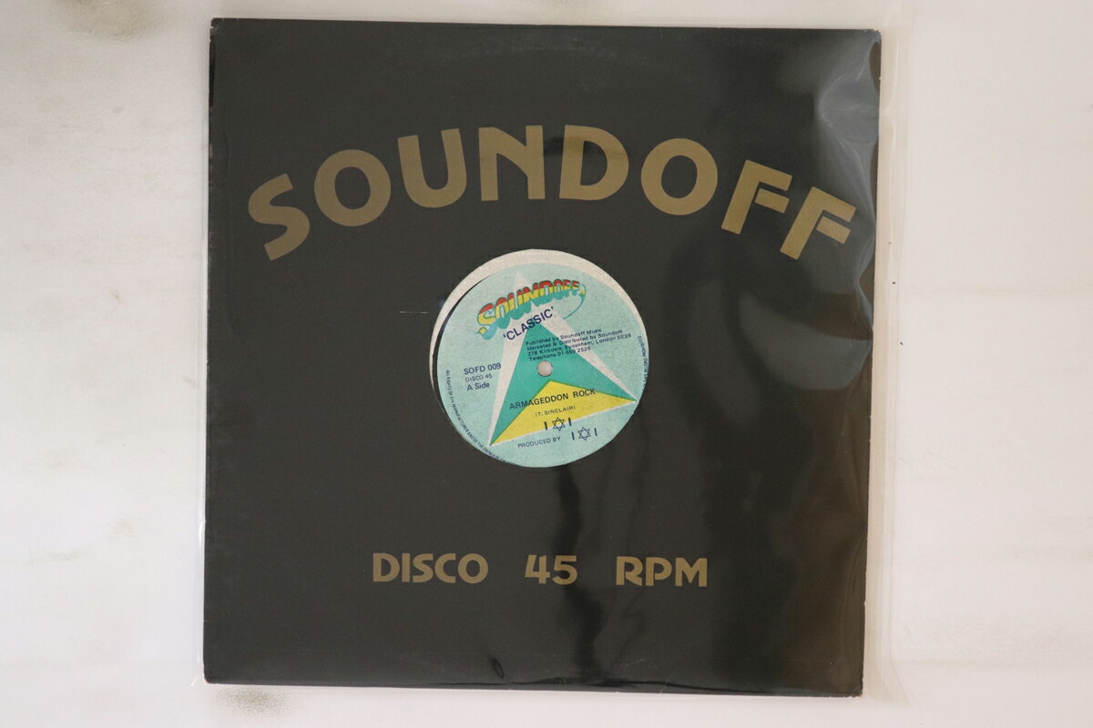 ・アーティスト I&I (4) ・タイトル Armageddon Rock ・レーベル・型番 Sound Off Records SOFD009 ・フォーマット 12インチレコード ・コンディション(盤) 良い (VG+) ・コンディション(ジャケット) プレインカバー（元ジャケット／カバー無し） ・コンディション(帯) オビなし ・特記事項 【Company Sleeve】 実際に発送される商品の画像です 【ご購入前に必ずご確認ください】 ・本店サイト(www.recordcity.jp)とは価格、送料が違います ・本店サイト、その他支店のオーダーとは同梱発送できません ・別倉庫から発送しているため、店頭受け渡しは対応しておりません ・一部商品は他の通販サイトでも販売しているため、ご注文のタイミングによっては商品のご用意ができない場合がございます。 ・土日祝日はお休みです 金曜・祝前日9時以降のご連絡またはご入金は、返答または発送が週明け・祝日明けに順次対応となります。 ・ご購入後のキャンセル不可 ご購入後のキャンセルはいかなる理由においてもお受けできません。ご了承の上、ご購入くださいませ。 ・日本郵便(ゆうパック/ゆうメール)によるお届けになります。 ・中古品であることをご理解ください 当ストアではお客様よりお譲りいただいた中古商品を主に販売しております。中古品であることをご理解の上ご購入ください。また、一部商品はRecordCityオンラインストアで試聴可能です。 ・返品について お客様のご都合による返品は一切承っておりません。 表記の内容と実際の商品に相違がある場合、また針飛び等で返品・返金をご希望される場合は、商品の到着後1週間以内にご連絡ください。商品の返送をこちらで確認後、キャンセル・返金を行います。 コンディションVG以下の商品は返品できません。プレイに影響のない表面のこすれ傷、プレス起因のノイズ盤は返品の対象外です。 【コンディション表記】 ・ほぼ新品(M-)(Like New) 完全な新品。未使用。当店ではほぼ使用しません ・非常に良い(EX)(Excellent) 中古盤として美品な状態。わずかな経年を感じるものの傷みを感じさせない、当店基準で最高の状態 ・良い(VG+)(Very Good Plus) 丁寧に扱われた中古品で、軽い使用感がみられる。 ・可(VG)(Acceptable) 使い込まれた中古品で、「良い」よりもさらに使用感がみられる。 ・悪い(VG-)(Bad) 状態が悪いアイテム。使用の保障はなく、再生不可、針飛び、目立つノイズがあるかもしれない。状態によるクレーム不可。返品不可。 ・非常に悪い(G)(Very Bad) 「悪い」よりさらに状態が悪いアイテム。使用の保障はなく、再生不可、針飛び、目立つノイズがあるかもしれない。状態によるクレーム不可。返品不可。 ・ジャンク(Fair)(Junk/Fair) 割れている、反っている、水ダメージがある、カビ、ジャケットが分離している、ひどい書き込み、ひどい擦れなど最低の状態。使用の保障はなく、再生不可、針飛び、目立つノイズがあるかもしれない。状態によるクレーム不可。返品不可。 ・ジャンク(Poor)(Junk/Poor) 割れている、反っている、水ダメージがある、カビ、ジャケットが分離している、ひどい書き込み、ひどい擦れなど最低の状態。使用の保障はなく、再生不可、針飛び、目立つノイズがあるかもしれない。状態によるクレーム不可。返品不可。