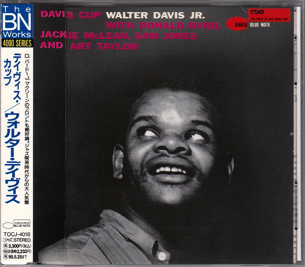 CD Walter Davis, Jr. Davis Cup TOCJ4018,BNST84018 Blue Note, Blue Note Japan /00110