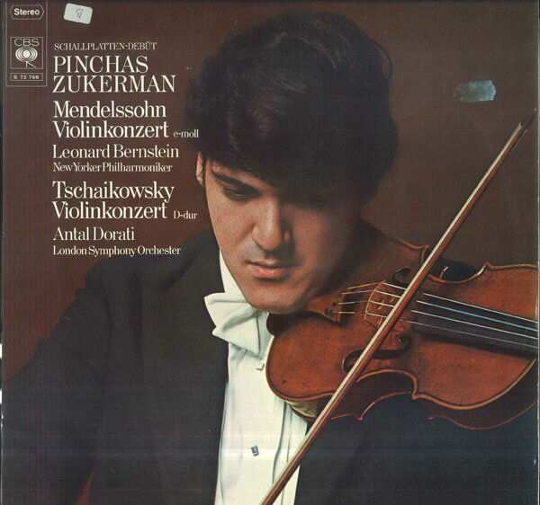 【中古】LP ピンカス・ズーカーマン, アンタ メンデルスゾーン ヴァイオリン協奏曲 ホ短調, 作品64 S72768 CBS /00260