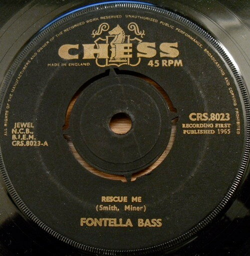 7” Fontella Bass Rescue Me / Soul Of The Man CRS8023 CHESS /00080