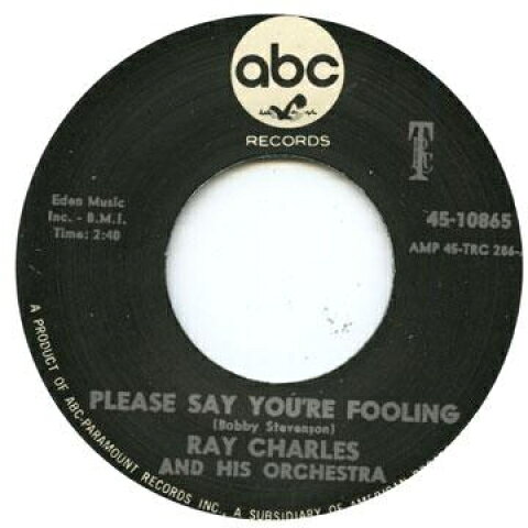 ・アーティスト Ray Charles ・タイトル Please Say You're Fooling / I Don't Need No Doctor ・レーベル・型番 ABC UK ABC10865 ・フォーマット 7インチレコード ・コンディション(盤) 新品 (M) ・コンディション(ジャケット) ・コンディション(帯) オビなし ・特記事項 サンプル画像です。実際の商品の画像ではありません 商品写真はバーコード/カタログ番号に対応したサンプル画像ですので、お送りする商品の画像ではありません。帯やライナーなどの付属品は、特記事項に記載されている場合のみ含まれます。プロモやカラーレコードなどの仕様についても、該当する場合のみ特記事項に記載しています。 【ご購入前に必ずご確認ください】 ・本店サイト(www.recordcity.jp)とは価格、送料が違います ・本店サイト、その他支店のオーダーとは同梱発送できません ・注文確定後に別の注文を頂いた場合、注文同士の同梱は致しかねます。 ・別倉庫から発送しているため、店頭受け渡しは対応しておりません ・一部商品は他の通販サイトでも販売しているため、ご注文のタイミングによっては商品のご用意ができない場合がございます。 ・土日祝日はお休みです 金曜・祝前日9時以降のご連絡またはご入金は、返答または発送が週明け・祝日明けに順次対応となります。 ・ご購入後のキャンセル不可 ご購入後のキャンセルはいかなる理由においてもお受けできません。ご了承の上、ご購入くださいませ。 ・日本郵便(ゆうパック/ゆうメール)によるお届けになります。 ・中古品であることをご理解ください 当ストアでは中古商品を主に販売しております。中古品であることをご理解の上ご購入ください。また、一部商品はRecordCityオンラインストアで試聴可能です。 ・返品について お客様のご都合による返品は一切承っておりません。 表記の内容と実際の商品に相違がある場合、また針飛び等で返品・返金をご希望される場合は、商品の到着後1週間以内にご連絡ください。商品の返送をこちらで確認後、キャンセル・返金を行います。 コンディションVG以下の商品は返品できません。プレイに影響のない表面のこすれ傷、プレス起因のノイズ盤は返品の対象外です。 【コンディション表記】 ・ほぼ新品(M-)(Like New) 完全な新品。未使用。当店ではほぼ使用しません ・非常に良い(EX)(Excellent) 中古盤として美品な状態。わずかな経年を感じるものの傷みを感じさせない、当店基準で最高の状態 ・良い(VG+)(Very Good Plus) 丁寧に扱われた中古品で、軽い使用感がみられる。 ・可(VG)(Acceptable) 使い込まれた中古品で、「良い」よりもさらに使用感がみられる。 ・悪い(VG-)(Bad) 状態が悪いアイテム。使用の保障はなく、再生不可、針飛び、目立つノイズがあるかもしれない。状態によるクレーム不可。返品不可。 ・非常に悪い(G)(Very Bad) 「悪い」よりさらに状態が悪いアイテム。使用の保障はなく、再生不可、針飛び、目立つノイズがあるかもしれない。状態によるクレーム不可。返品不可。 ・ジャンク(Fair)(Junk/Fair) 割れている、反っている、水ダメージがある、カビ、ジャケットが分離している、ひどい書き込み、ひどい擦れなど最低の状態。使用の保障はなく、再生不可、針飛び、目立つノイズがあるかもしれない。状態によるクレーム不可。返品不可。 ・ジャンク(Poor)(Junk/Poor) 割れている、反っている、水ダメージがある、カビ、ジャケットが分離している、ひどい書き込み、ひどい擦れなど最低の状態。使用の保障はなく、再生不可、針飛び、目立つノイズがあるかもしれない。状態によるクレーム不可。返品不可。