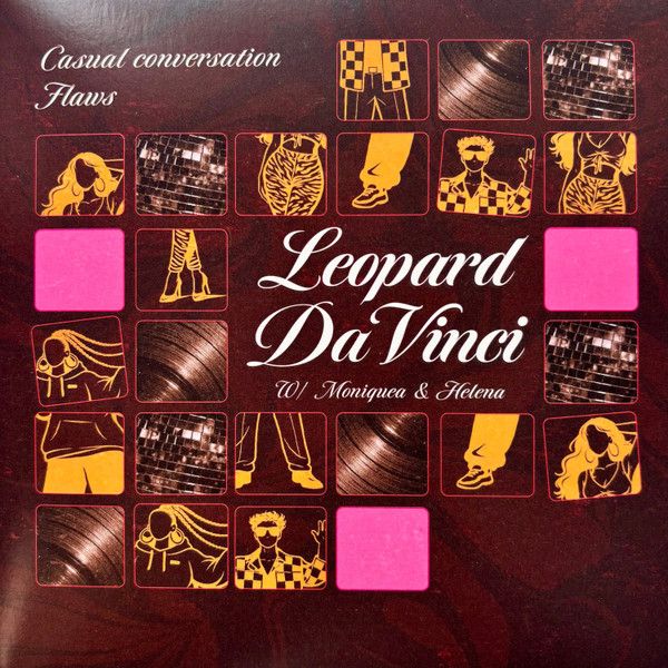 【新品】7インチ Leopard Davinci, Moniquea &amp; He Casual Conversation / Flaws (Pink Vinyl) TSRZV58C THE SLEEPERS RECORD