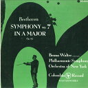 【中古】LP Bruno Walter Philharmonic-symp Beethoven Symphony No.7 In A Major Op.92 W...
