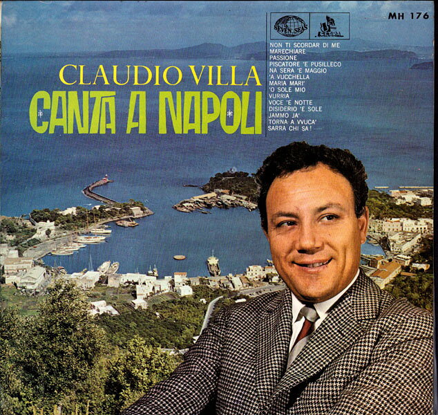 LP Claudio Villa Claudio Villa Canta A Napoli MH176 SEVEN SEAS /00260