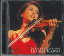 【中古】DVD 川井郁子 インスティック・ライブ2002 VIBC8 VICTOR /00110