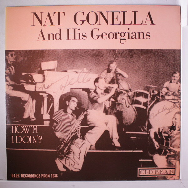 Artist Name: R - 【中古】LP Nat Gonella & His Georgians Howm I Doin OLD11 Old Bean Records /00260