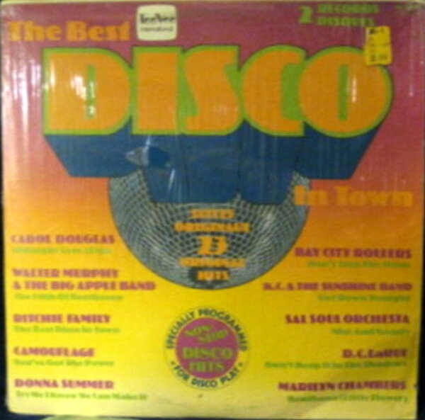 【中古】LP Various The Best Disco In Town TA1059 Tee Vee Records Inc. /00260