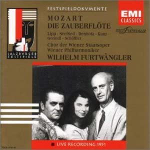 【中古】3discs CD ヴィルヘルム・フルトベングラー モーツァルト:魔笛 全曲 TOCE37168 EMI Classics /00330 recordcity-11152309 RECORD CITY 楽天市場店 パッケージ画像