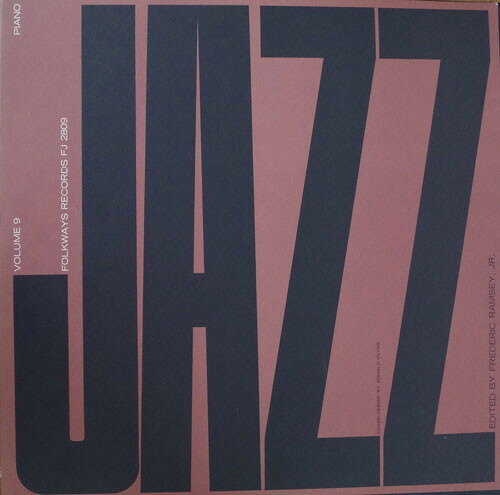 艺人名: I - 【中古】LP Various Jazz Volume 9: Piano FJ2809 Folkways Records /00260