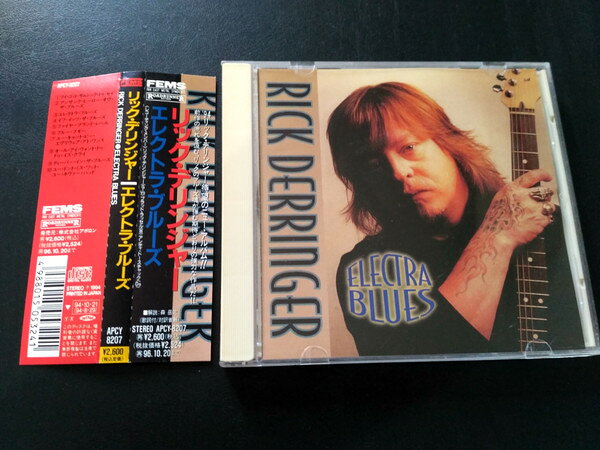 CD Rick Derringer Electra Blues APCY8207 ROADRUNNER /00110