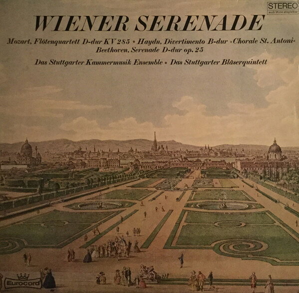 LP Wolfgang Amadeus Mozart , Jose Wiener Serenade J911 Eurocord /00260