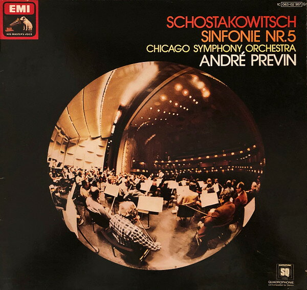 【中古】LP Dmitri Shostakovich , Chicago Sinfonie Nr. 5 1C06302957Q Die Stimme Seines He /00260