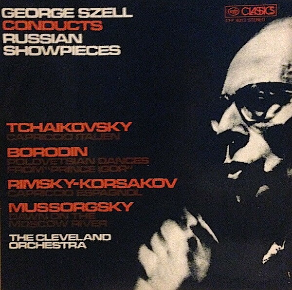 LP George Szell , The Cleveland O George Szell Conducts Russian Showpieces CFP4013 MFP Classics /00260