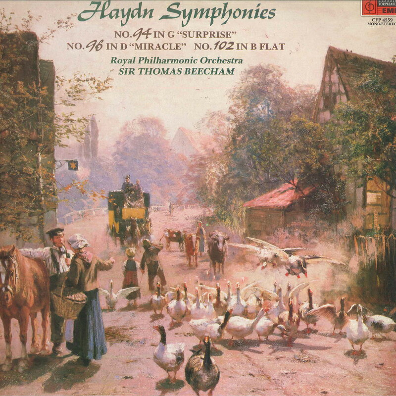 【中古】LP Royal Philharmonic Orchestra, Haydn Symphony No.94 In G Surprise /No.96 In D Mira CFP..