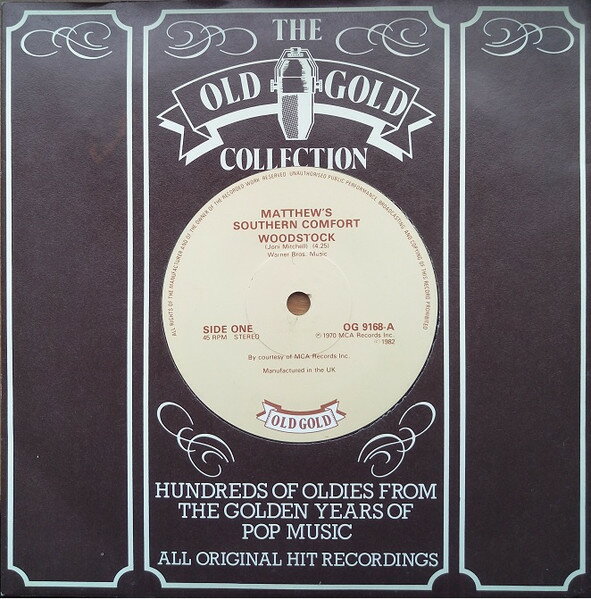 Artist Name: N - 【中古】7” Matthews Southern Comfort / Th Woodstock / Tracy OG9168 Old Gold /00080