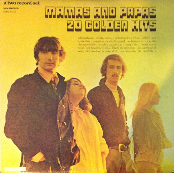【中古】2discs LP Mamas &amp; Papas 20 Golden Hits MDS250145 MCA Records /00520