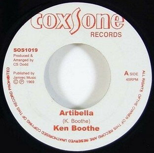 7” Ken Boothe Artibella SOS1019 Coxsone Records /00080