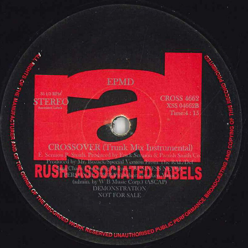 12” EPMD Crossover CROSS4662 RUSH ASSOCIATED LABE /00250