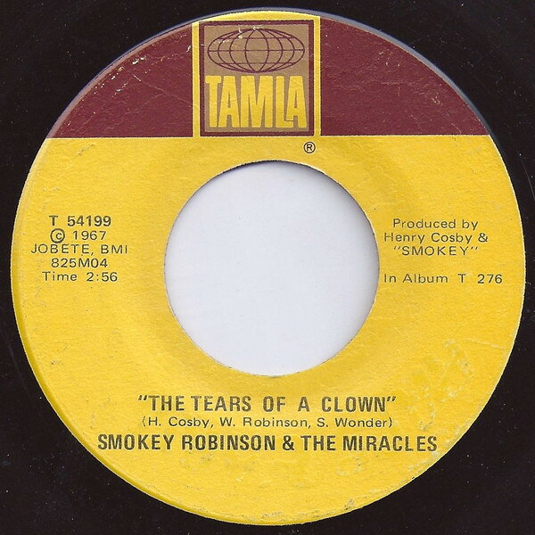 ・アーティスト Miracles ・タイトル The Tears Of A Clown ・レーベル・型番 Tamla T54199 ・フォーマット 7インチレコード ・コンディション(盤) 良い (VG+) ・コンディション(ジャケット) プレインカバー（元ジャケット／カバー無し） ・コンディション(帯) オビなし ・特記事項 サンプル画像です。実際の商品の画像ではありません 商品写真はバーコード/カタログ番号に対応したサンプル画像ですので、お送りする商品の画像ではありません。帯やライナーなどの付属品は、特記事項に記載されている場合のみ含まれます。プロモやカラーレコードなどの仕様についても、該当する場合のみ特記事項に記載しています。 【ご購入前に必ずご確認ください】 ・本店サイト(www.recordcity.jp)とは価格、送料が違います ・本店サイト、その他支店のオーダーとは同梱発送できません ・注文確定後に別の注文を頂いた場合、注文同士の同梱は致しかねます。 ・別倉庫から発送しているため、店頭受け渡しは対応しておりません ・一部商品は他の通販サイトでも販売しているため、ご注文のタイミングによっては商品のご用意ができない場合がございます。 ・土日祝日はお休みです 金曜・祝前日9時以降のご連絡またはご入金は、返答または発送が週明け・祝日明けに順次対応となります。 ・ご購入後のキャンセル不可 ご購入後のキャンセルはいかなる理由においてもお受けできません。ご了承の上、ご購入くださいませ。 ・日本郵便(ゆうパック/ゆうメール)によるお届けになります。 ・中古品であることをご理解ください 当ストアでは中古商品を主に販売しております。中古品であることをご理解の上ご購入ください。また、一部商品はRecordCityオンラインストアで試聴可能です。 ・返品について お客様のご都合による返品は一切承っておりません。 表記の内容と実際の商品に相違がある場合、また針飛び等で返品・返金をご希望される場合は、商品の到着後1週間以内にご連絡ください。商品の返送をこちらで確認後、キャンセル・返金を行います。 コンディションVG以下の商品は返品できません。プレイに影響のない表面のこすれ傷、プレス起因のノイズ盤は返品の対象外です。 【コンディション表記】 ・ほぼ新品(M-)(Like New) 完全な新品。未使用。当店ではほぼ使用しません ・非常に良い(EX)(Excellent) 中古盤として美品な状態。わずかな経年を感じるものの傷みを感じさせない、当店基準で最高の状態 ・良い(VG+)(Very Good Plus) 丁寧に扱われた中古品で、軽い使用感がみられる。 ・可(VG)(Acceptable) 使い込まれた中古品で、「良い」よりもさらに使用感がみられる。 ・悪い(VG-)(Bad) 状態が悪いアイテム。使用の保障はなく、再生不可、針飛び、目立つノイズがあるかもしれない。状態によるクレーム不可。返品不可。 ・非常に悪い(G)(Very Bad) 「悪い」よりさらに状態が悪いアイテム。使用の保障はなく、再生不可、針飛び、目立つノイズがあるかもしれない。状態によるクレーム不可。返品不可。 ・ジャンク(Fair)(Junk/Fair) 割れている、反っている、水ダメージがある、カビ、ジャケットが分離している、ひどい書き込み、ひどい擦れなど最低の状態。使用の保障はなく、再生不可、針飛び、目立つノイズがあるかもしれない。状態によるクレーム不可。返品不可。 ・ジャンク(Poor)(Junk/Poor) 割れている、反っている、水ダメージがある、カビ、ジャケットが分離している、ひどい書き込み、ひどい擦れなど最低の状態。使用の保障はなく、再生不可、針飛び、目立つノイズがあるかもしれない。状態によるクレーム不可。返品不可。