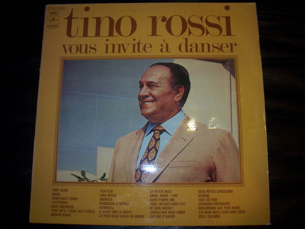 仏LP Tino Rossi Tino Rossi Vous Invite A Danser C06215618 Columbia /00260