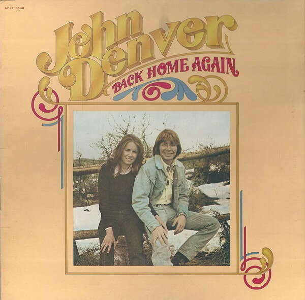 英LP John Denver Back Home Again APL10548 RCA Victor /00400