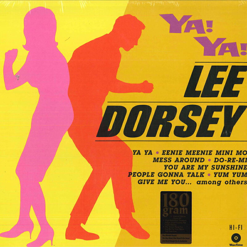 艺人名: K - 【新品】LP Lee Dorsey Ya! Ya! 772209 WaxTime 未開封 /00260