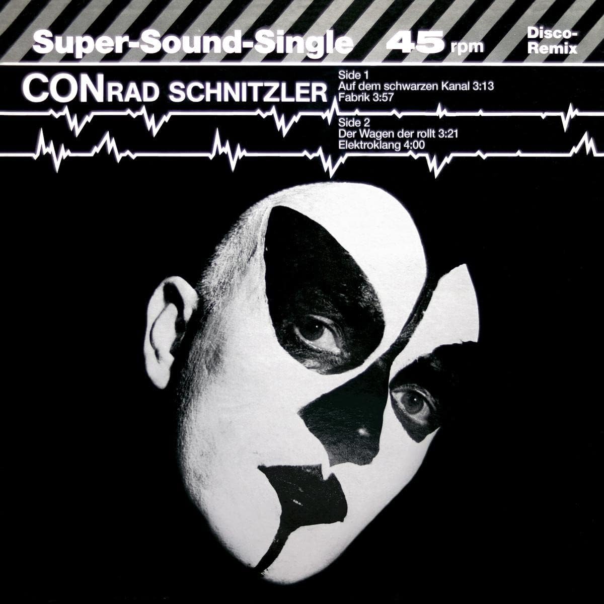 12” Conrad Schnitzler Auf Dem Schwarzen Kanal BB357 Bureau B 未開封 /00250