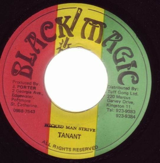 7” Tanant Wicked Man Strive NONE Black Magic /00080