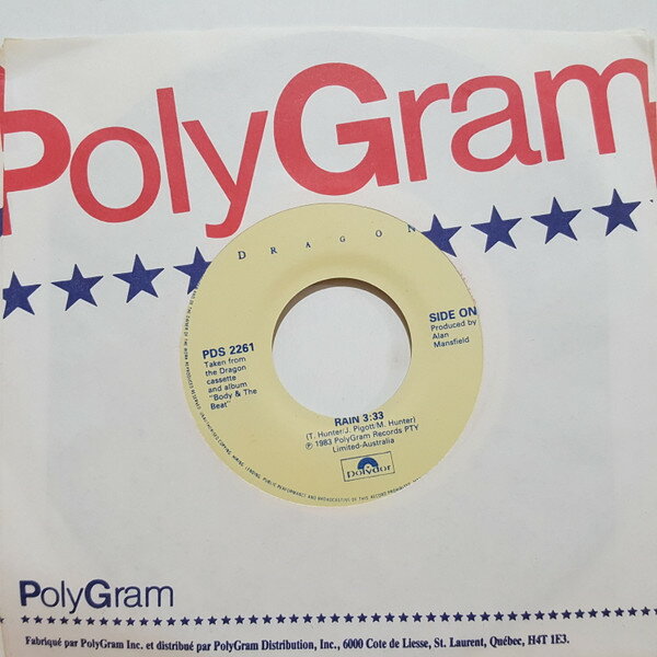 7” Dragon (5) Rain PDS2261 Polydor /00080