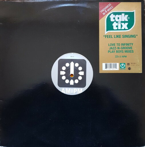 【中古】英12” Tak Tix Feel Like Singing 5813211 AM:PM /00250 【中古】英12” Tak Tix Feel Like Singing 5813211 AM:PM /00250