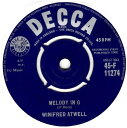 【中古】英7” Winifred Atwell Melody In G 45F11274 Decca /00080
