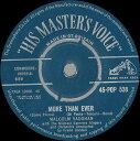 【中古】英7” Malcolm Vaughan More Than Ever 45POP538 His Masters Voice /00080